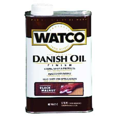 WATCO Transparent Black Walnut Oil-Based Danish Oil 1 pt 65351